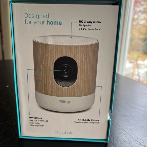 Withings home security camera / baby monitor (basically new, all items included) - Picture 3 of 10
